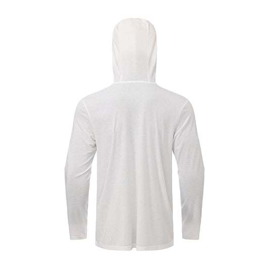 OLE BOY Performance Hooded Tee - White