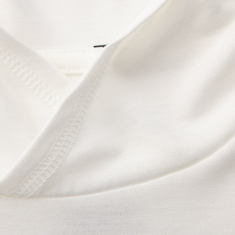OLE BOY Performance Hooded Tee - White