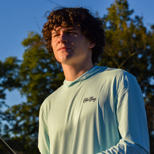 OLE BOY Performance Hoodie - Gulf Mist
