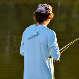 OLE BOY Performance Hoodie - Gulf Mist