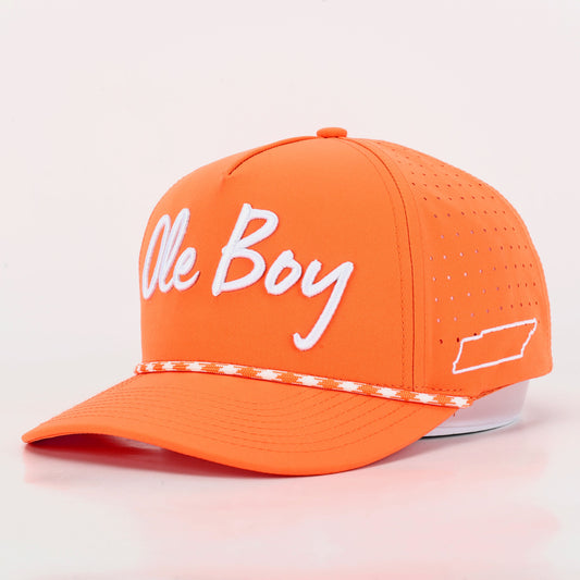 OLE BOY Tennessee Game Day Performance Golf Hat - Orange