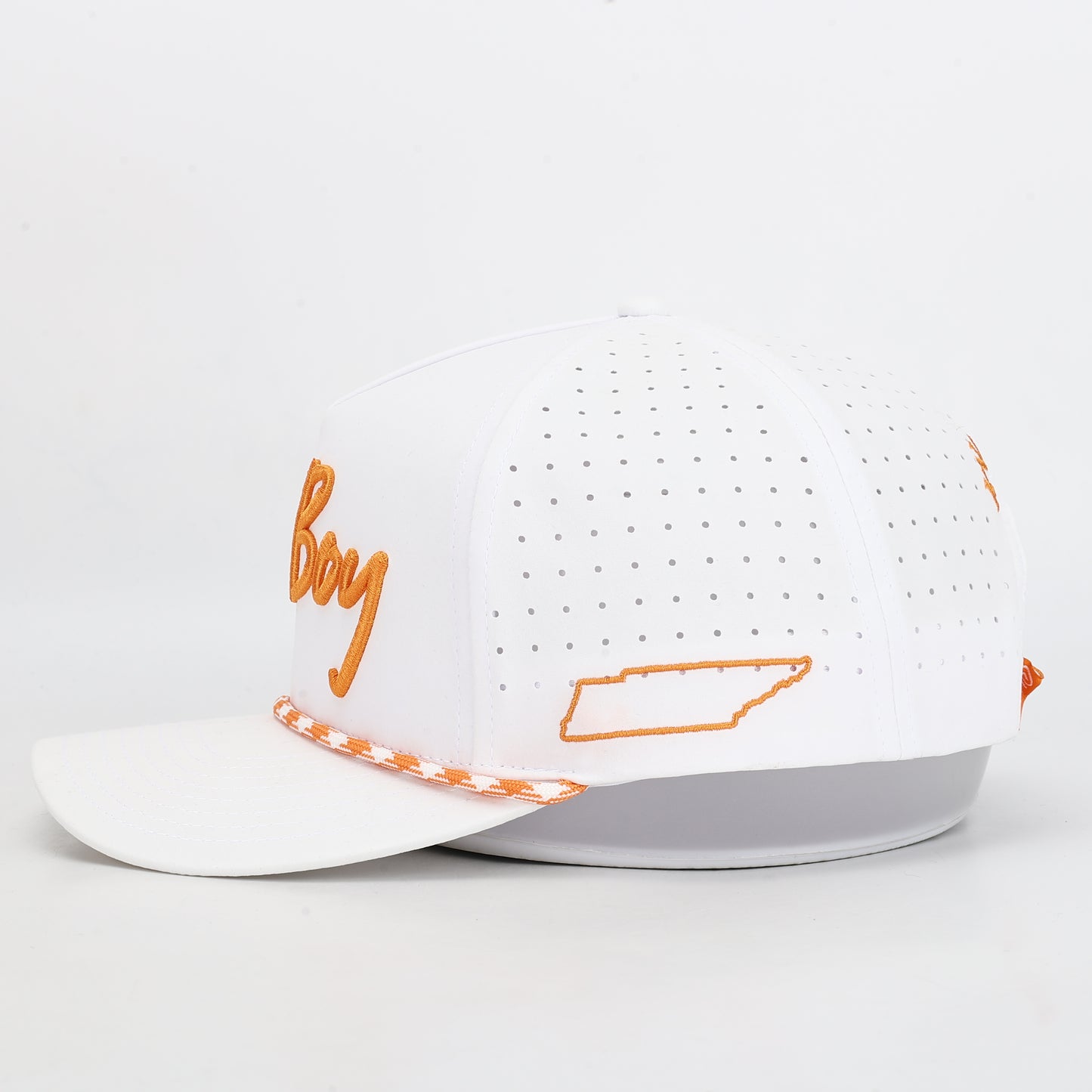 OLE BOY Tennessee Game Day Performance Golf Hat - White