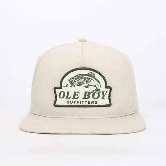 OLE BOY Umpqua Tan/Green Bass in Pursuit Hat