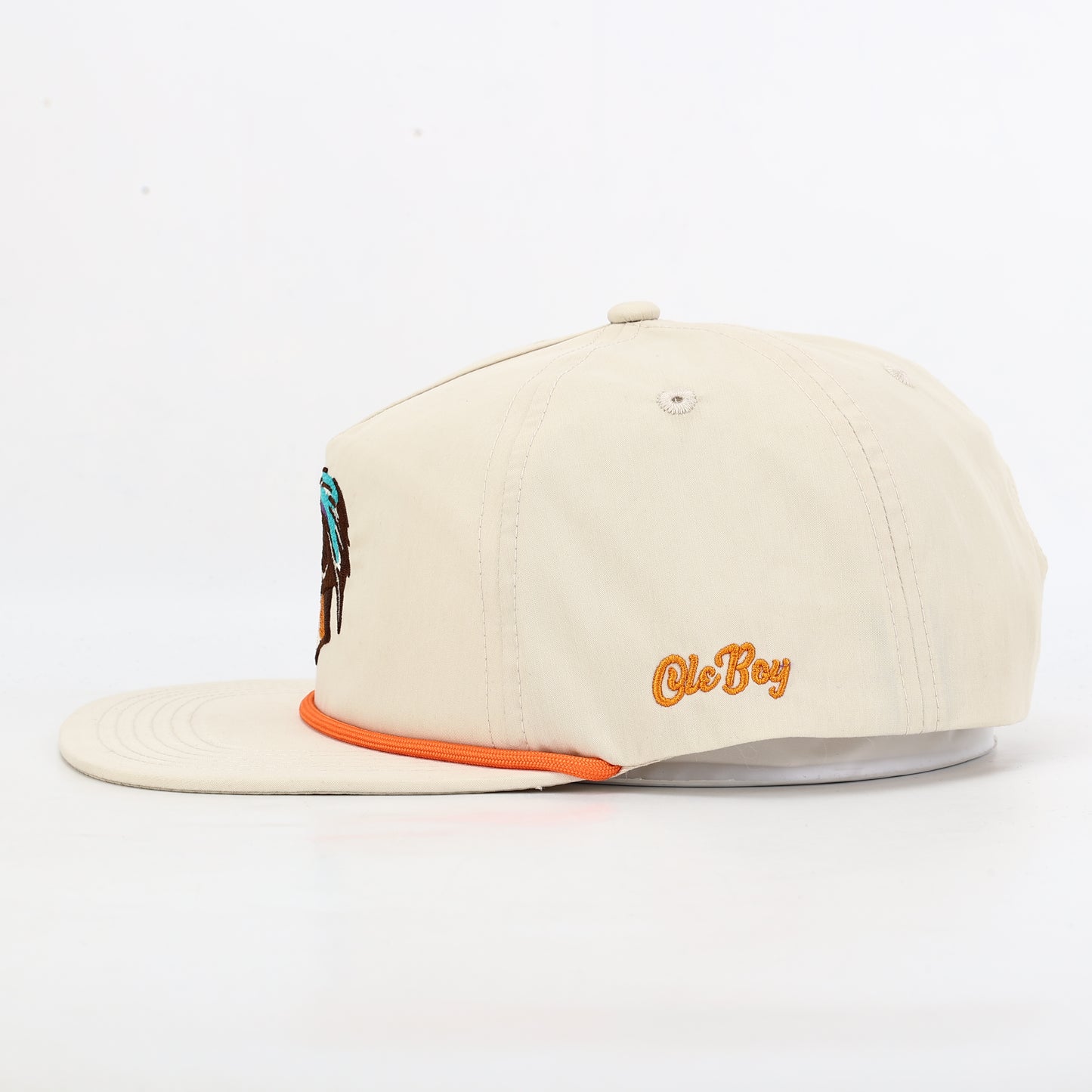 OLE BOY Wood Duck Rope Grandpa Hat