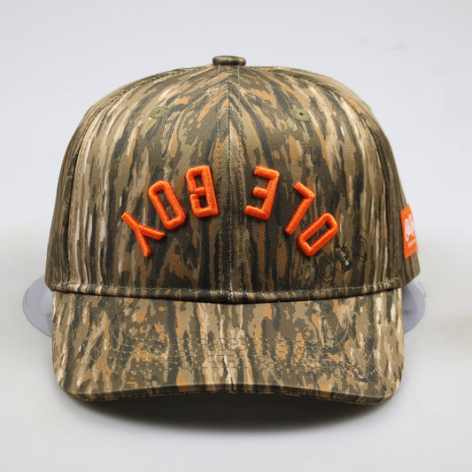 OLE BOY Upside Down Deer Antler Camo Hat