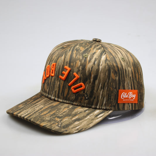 OLE BOY Upside Down Deer Antler Camo Hat
