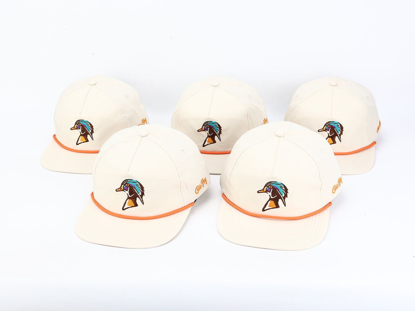 OLE BOY Wood Duck Rope Grandpa Hat