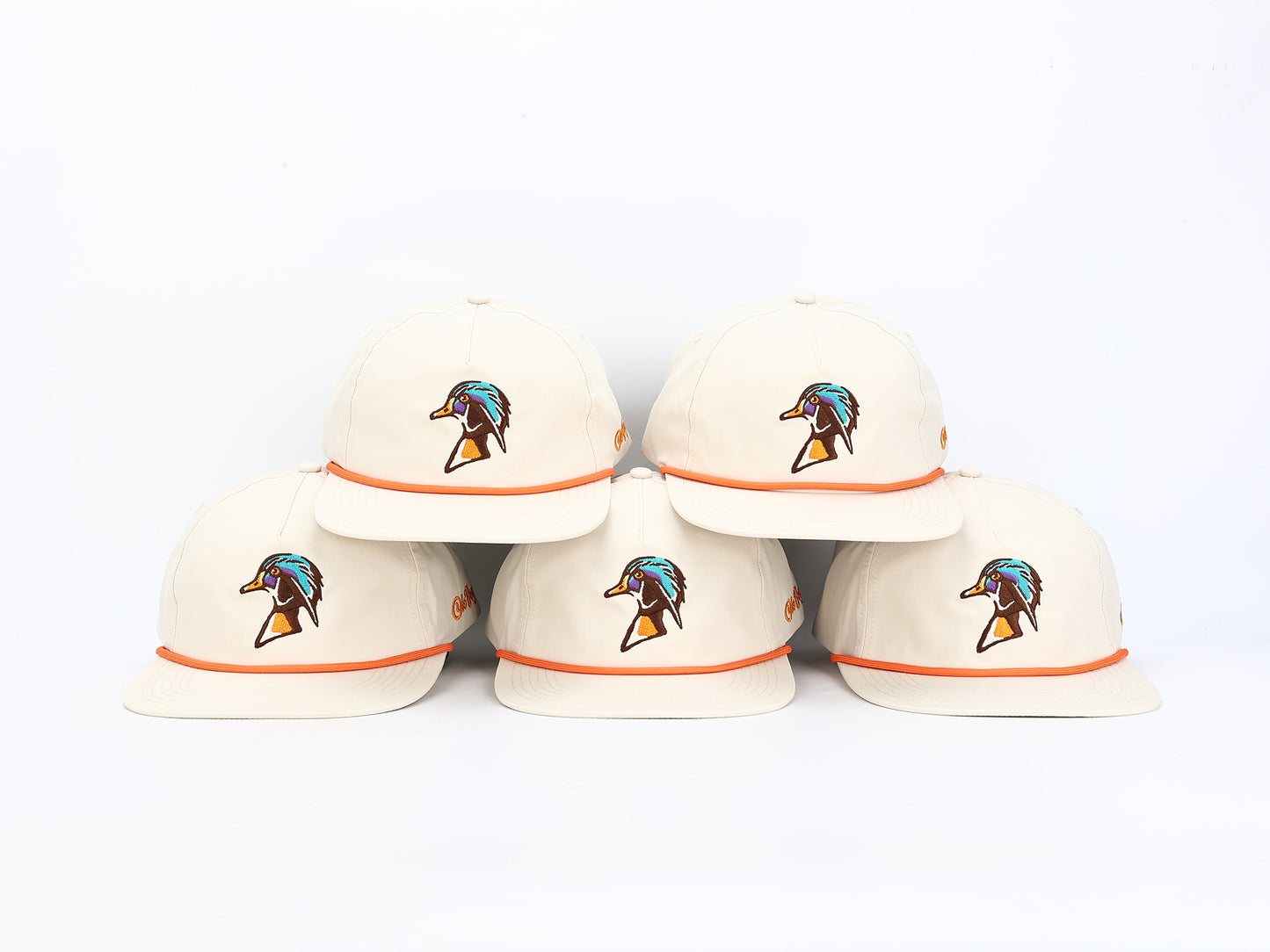 OLE BOY Wood Duck Rope Grandpa Hat
