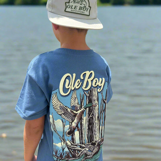 OLE BOY Youth Mallard Marsh Tee
