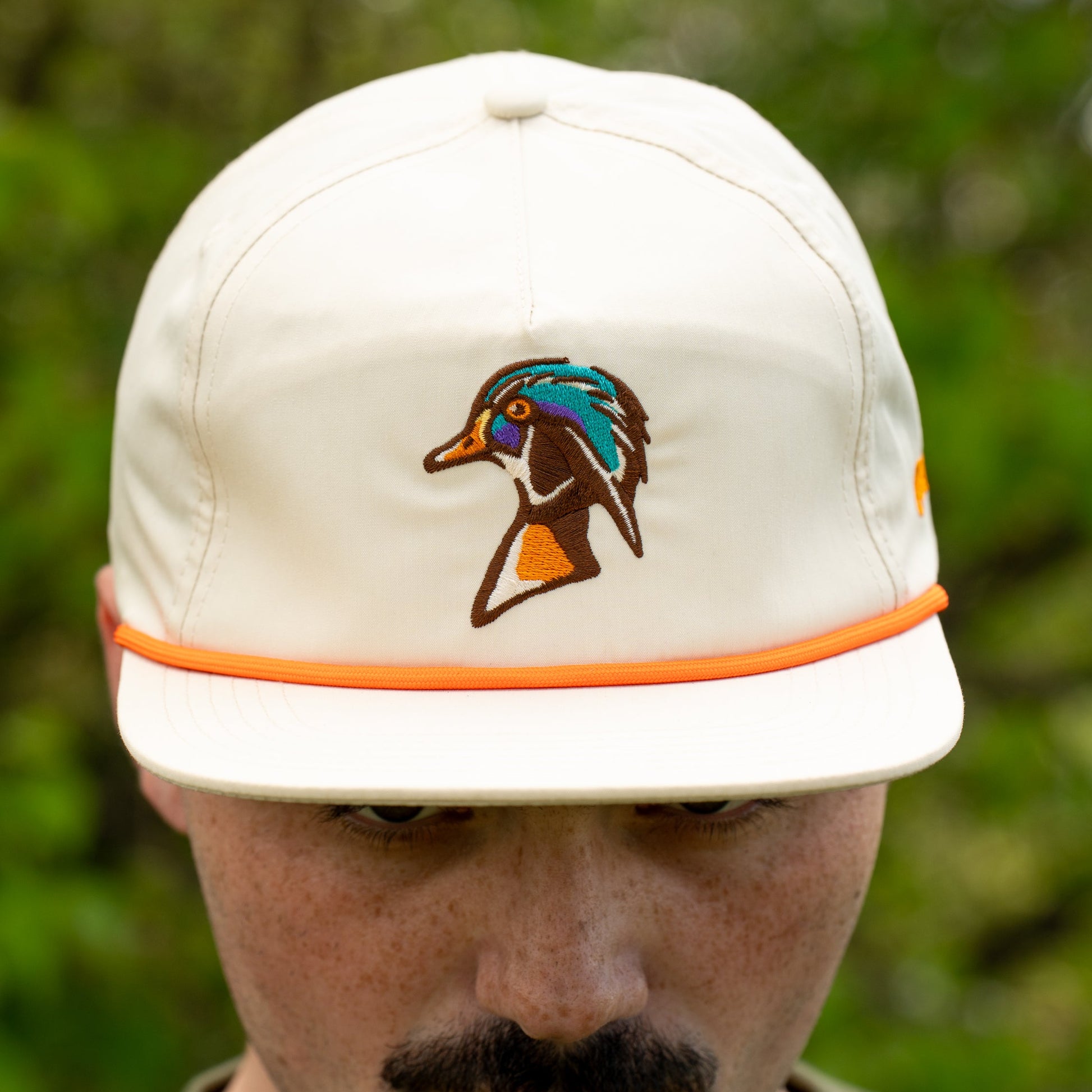 OLE BOY Wood Duck Rope Grandpa Hat