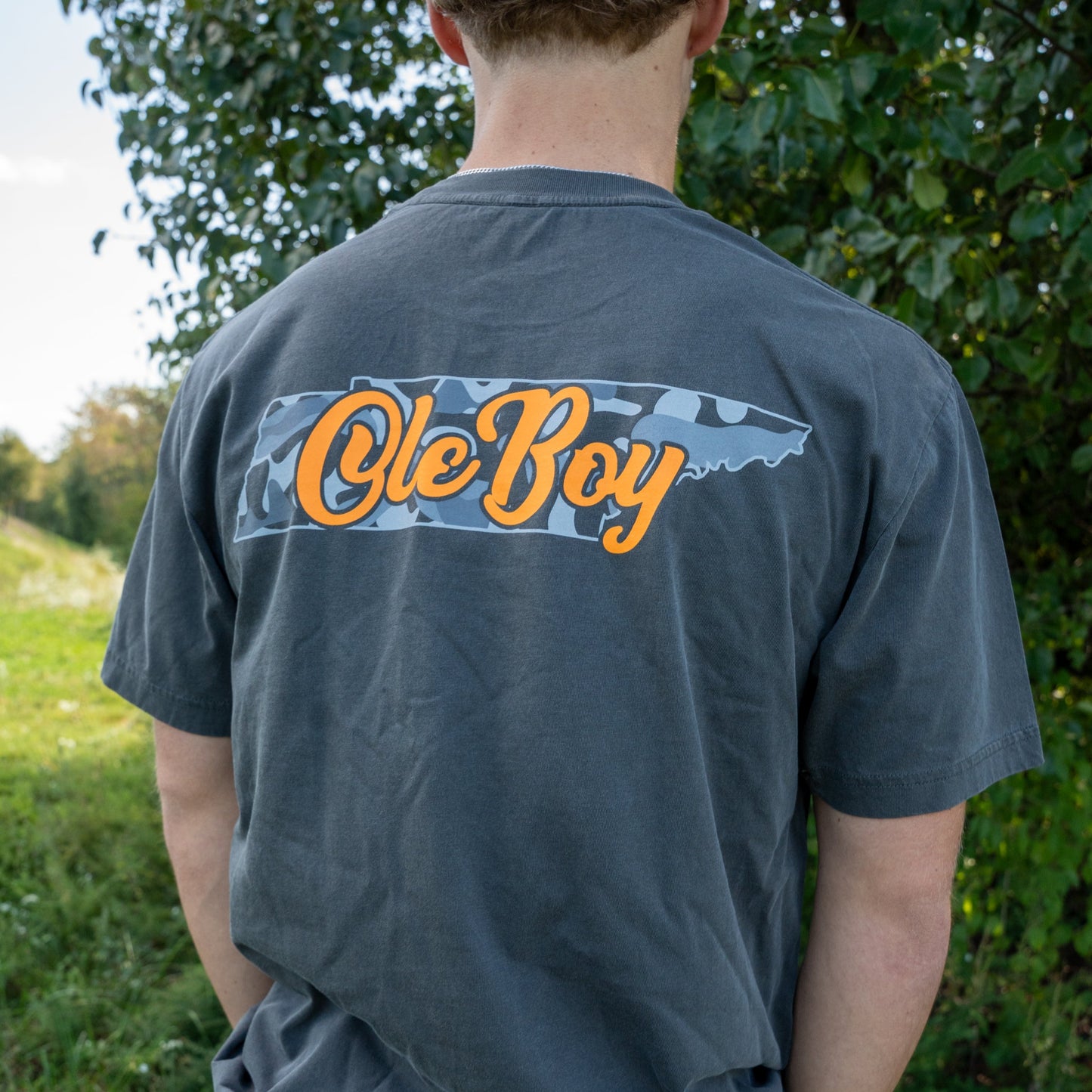 OLE BOY Camo Tennessee Logo T-Shirt
