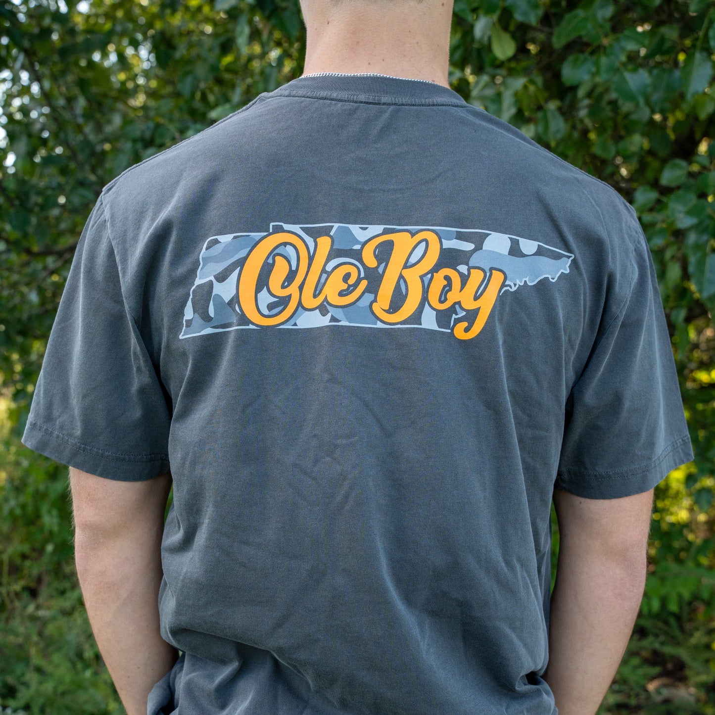 OLE BOY Camo Tennessee Logo T-Shirt