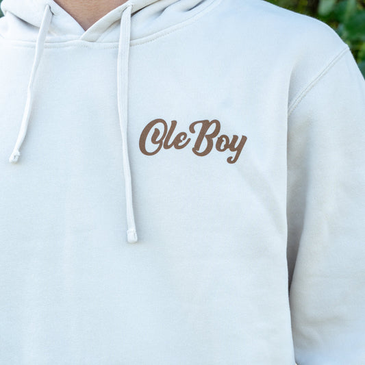 OLE BOY Deer Antler Camo Patch Hoodie