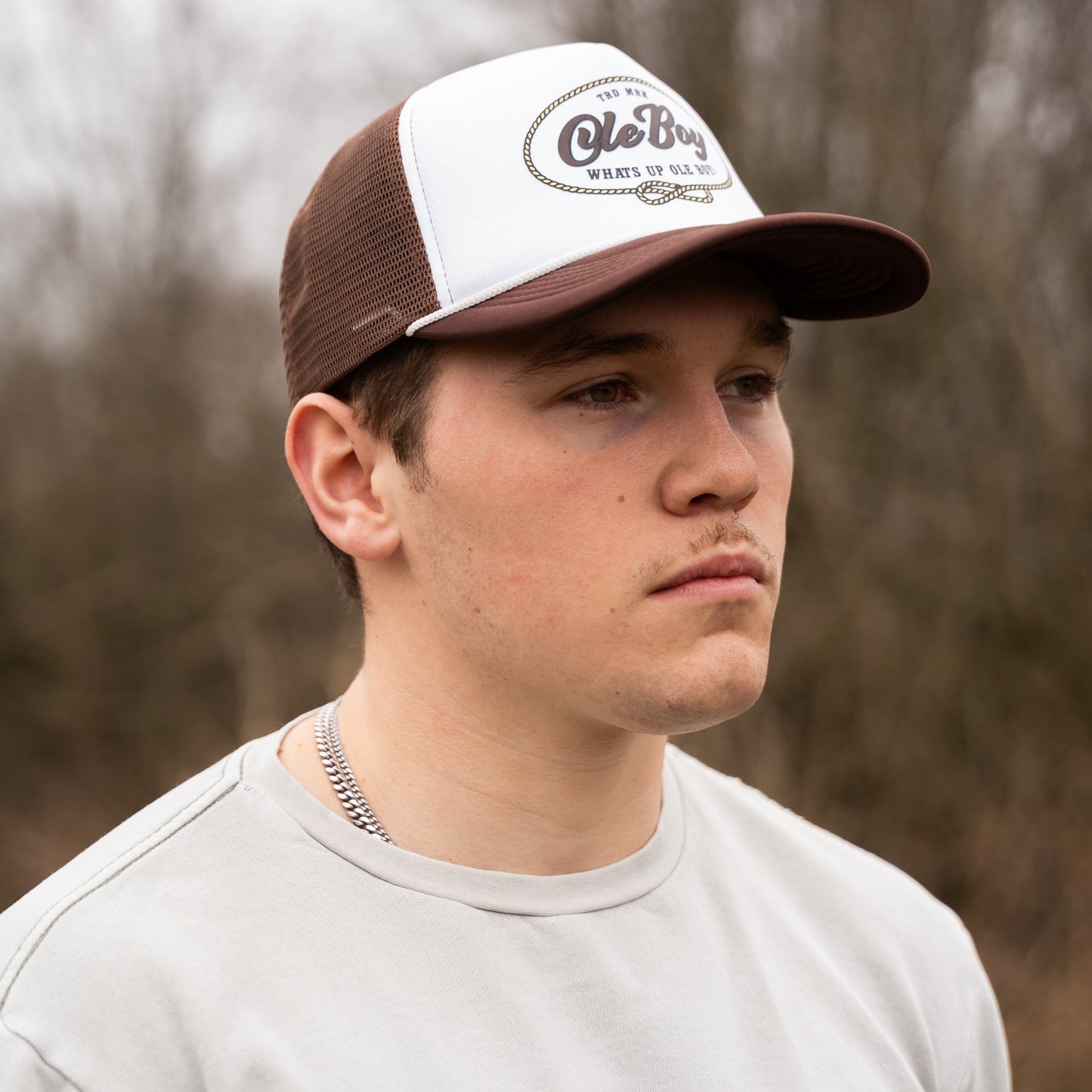 OLE BOY Rodeo Rope Foam Trucker Hat