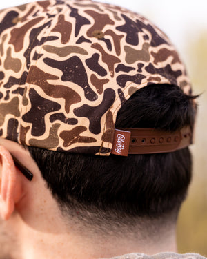 OLE BOY Duck Camo Ole Boy Logo Rope Grandpa Hat