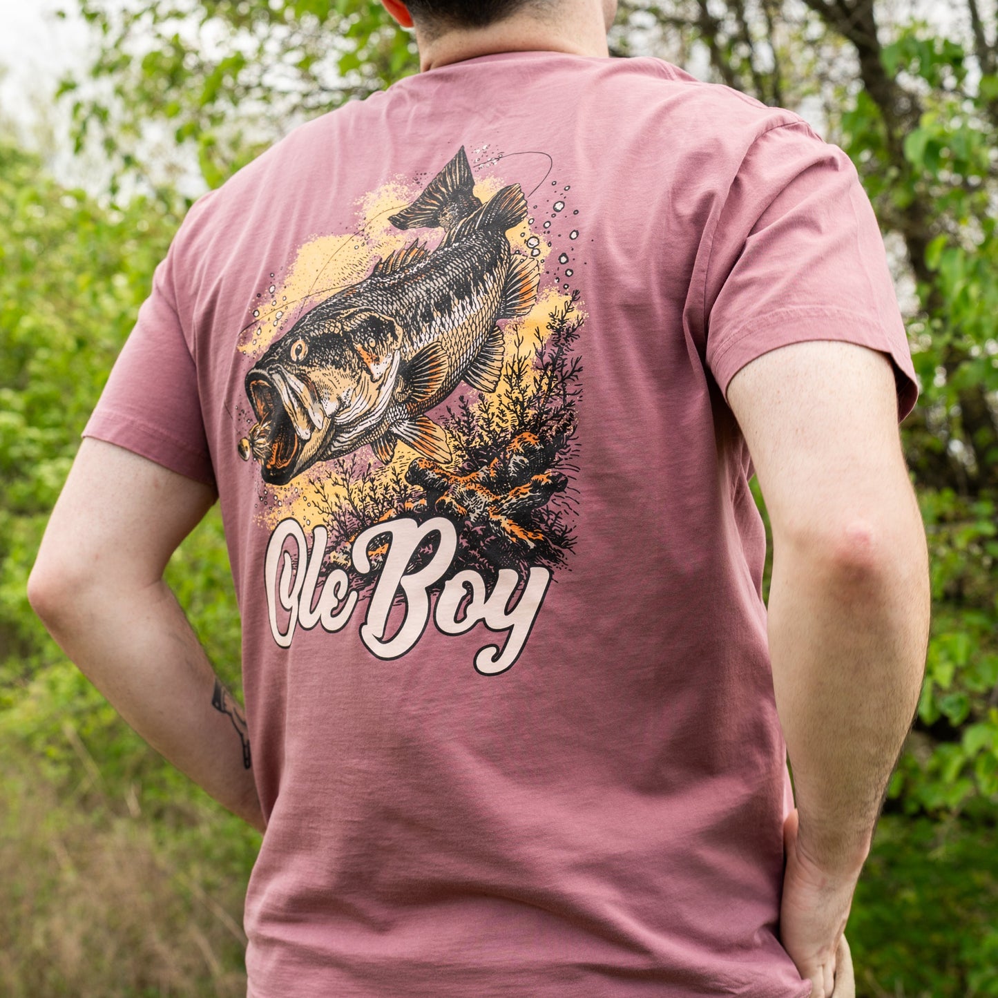 OLE BOY Bass Attack T-Shirt