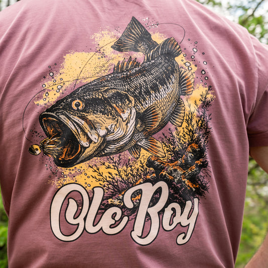 OLE BOY Bass Attack T-Shirt