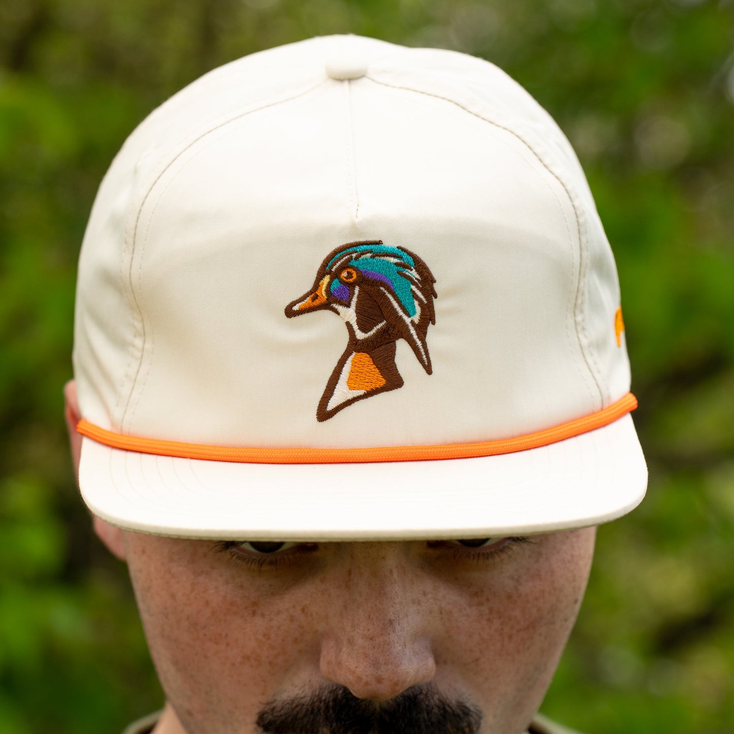 OLE BOY Wood Duck Rope Grandpa Hat