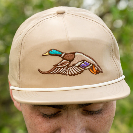 OLE BOY Mallard Rope Grandpa Hat