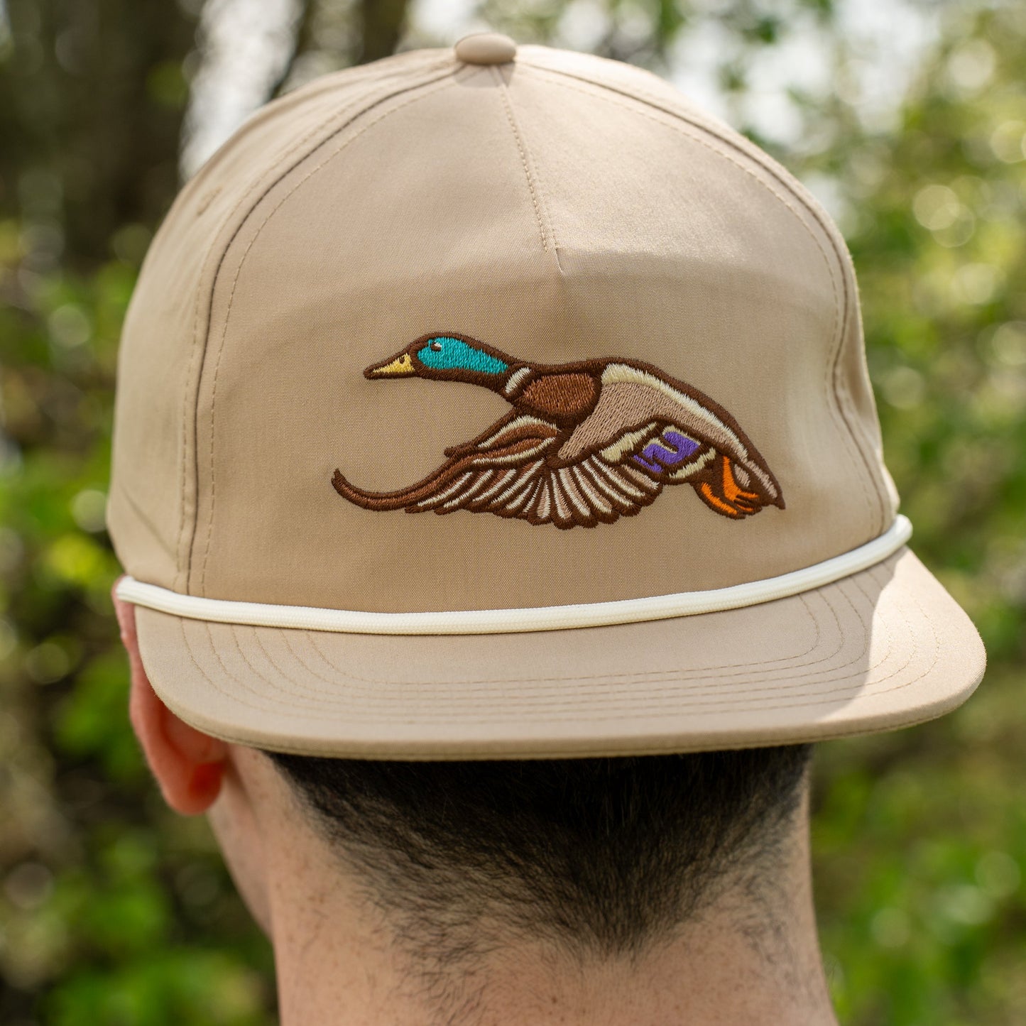 OLE BOY Mallard Rope Grandpa Hat