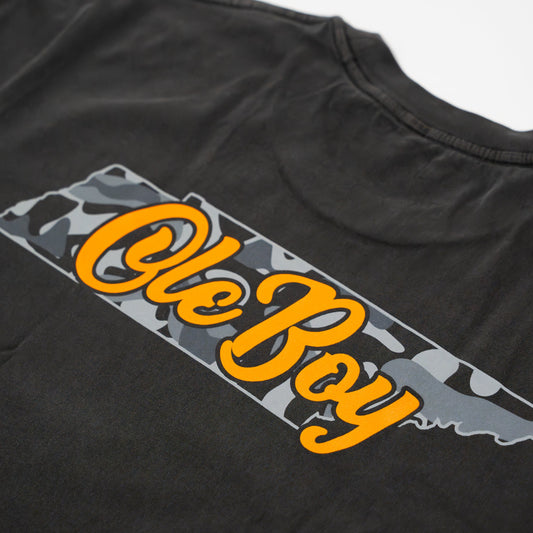 OLE BOY Camo Tennessee Logo T-Shirt