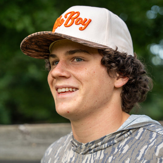 OLE BOY Deer Antler Bill Logo Hat
