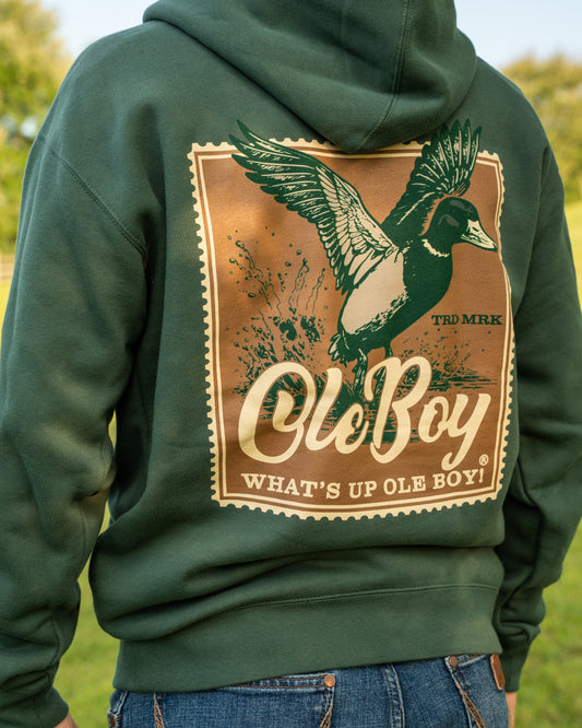 OLE BOY Duck Stamp Hoodie