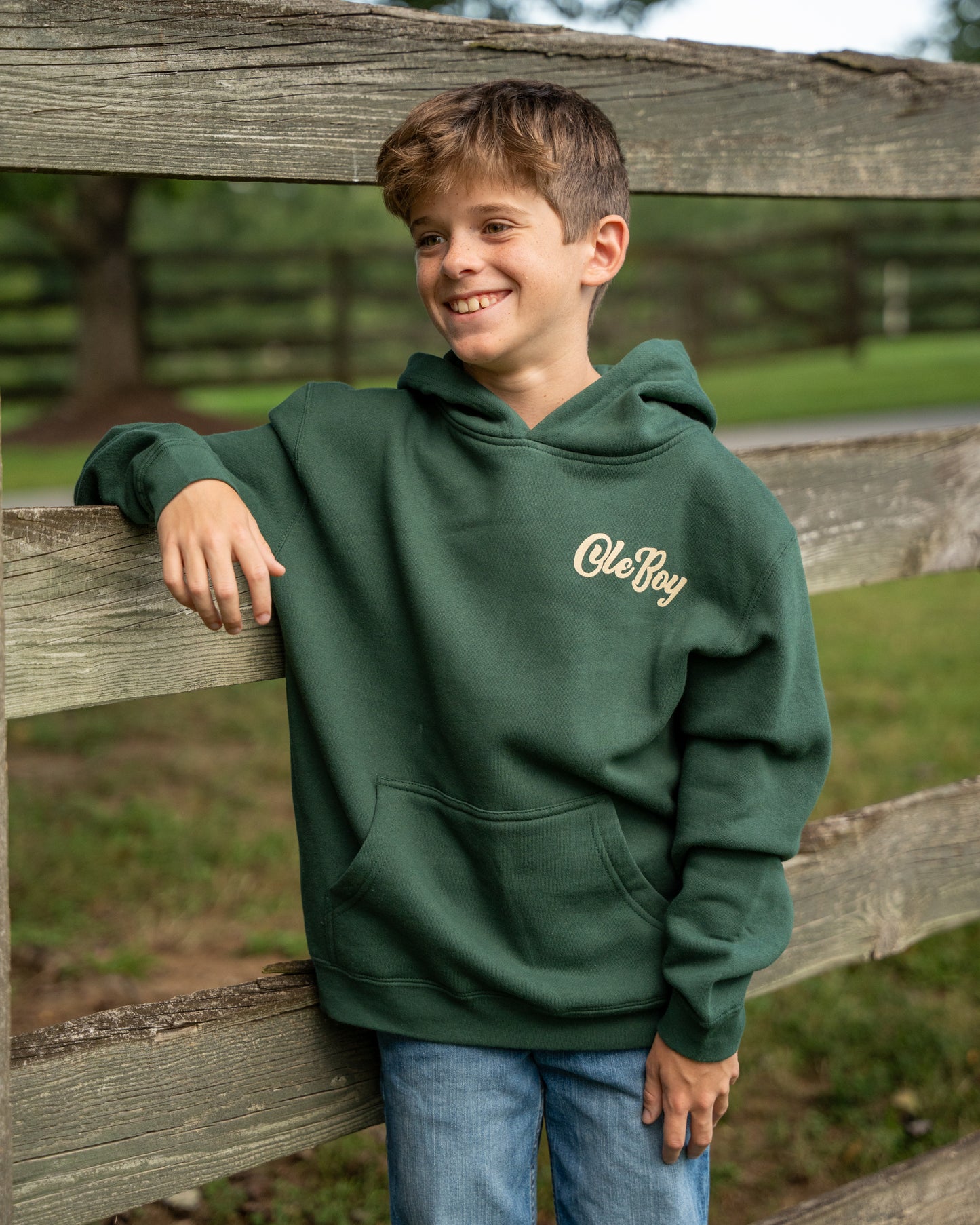 OLE BOY Duck Stamp Hoodie Youth