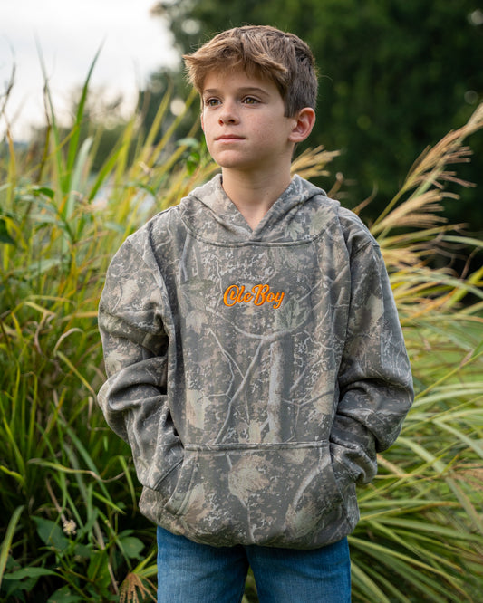 OLE BOY Deadwood Camo Logo Hoodie Youth